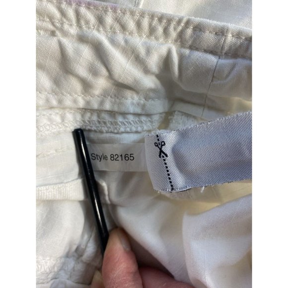 J Crew Weathered Chino Classic Twill White Shorts Size 4 City Fit - Picture 4 of 14